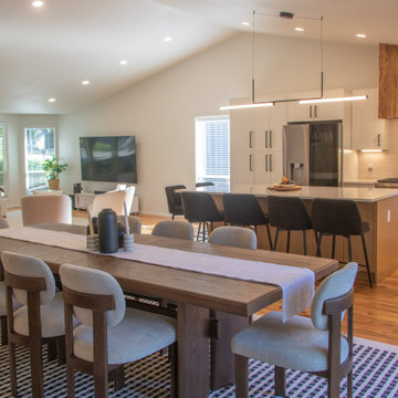 Beaverton Vaulted Ceilings & Open-Concept Kitchen Remodel
