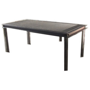 Os Home And Office 2 Tier Pipe Console Table Metal Coffee Table Rustic Perf