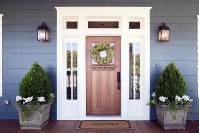 Example of a trendy exterior home design in Denver