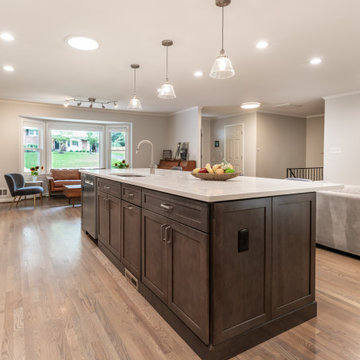 Beautifully Redesigned Kitchen and Dining Area in Fairfax VA