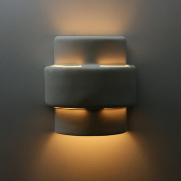 Caldwell Indoor Wall Light, Bisque Gray