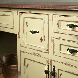 Top Knobs M605 Cabinet Knobs and M707 Backplate - Cabinet And Drawer Knobs