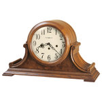 Howard Miller Newley Clic Tambour Clock Traditional Desk And Howard Miller Key Wound Kieninger Movement Chiming Mantel Clock Hadley