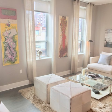 416 West 52 - Ripple Fold and Grommet Drapes