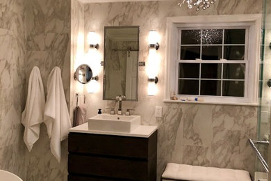 Trendy bathroom photo in Other