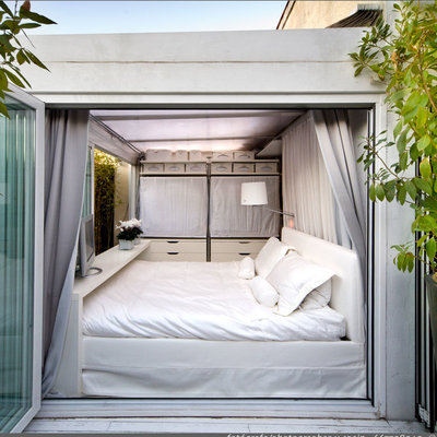 Современный Спальня by HRuiz Architecture & Design Team