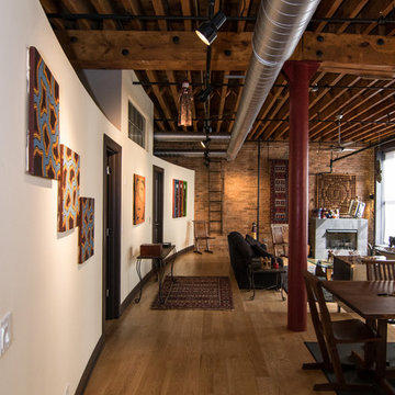 Printers Row Loft Interior Renovation