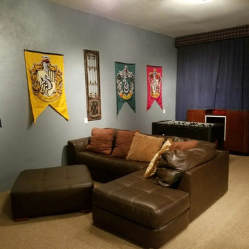 Reunion Home Theater and Game Areas