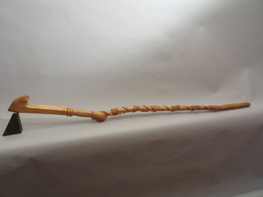 Commemorative Staff Side View