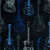 Mohawk Home Guitar Montage Blue 8' x 10' Area Rug