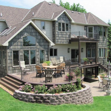 Curved Trex Deck