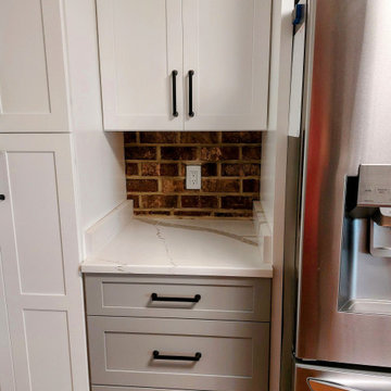 Thin Brick Kitchen Backsplash