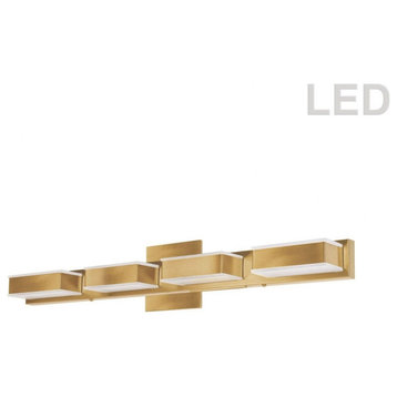 Dainolite VLD-215-4W-GLD 26.7" 20W 4 LED Bath Vanity Fixture