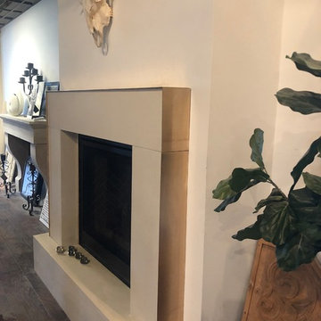 Simple Bronze Mantel