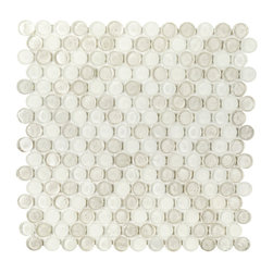3/4&Prime; Penny &ndash; Diamond &ndash; 11.875 x 11.125 &ndash; (10120) - Mosaic Tile - Jeffrey Court - Mosaic Tile