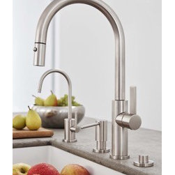CALIFORNIA FAUCETS: Corsano Pull-Down Kitchen Faucet - Kitchen Faucets