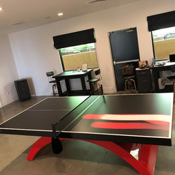 Custom Luxury Branded Ping Pong Table - Game Tables