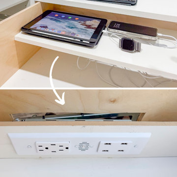Closet In-Drawer Outlets