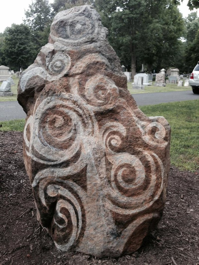 Stone Sulpture-"Tree of Life" for Memorail Garden