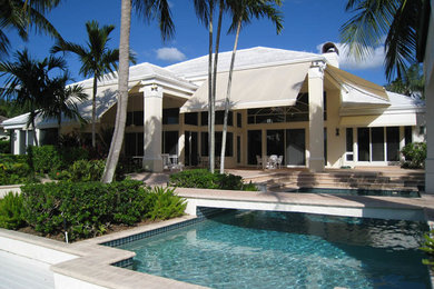 Example of a transitional pool design in Birmingham