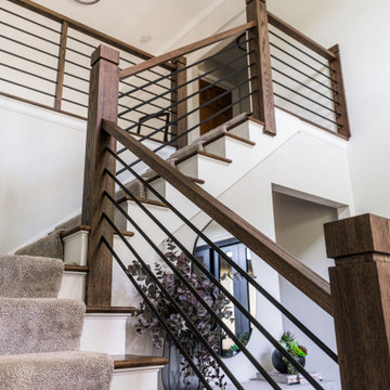 Naperville IL Home Renovation – Kitchen, Dining Room, Bathroom & Foyer