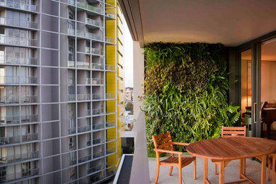 This is an example of a modern balcony in Sydney.
