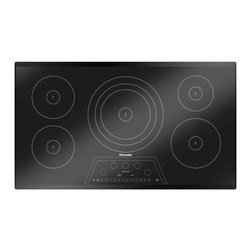 Thermador 36" Induction Cooktop, Black With Frameless Design | CIT365KBB - Cooktops