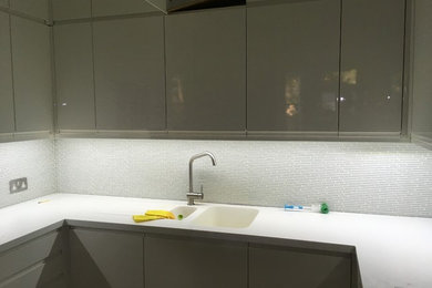 Inspiration for a contemporary kitchen in London.