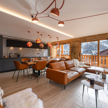 Duplex familial en montagne