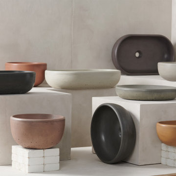 Bōl Collection - Sculptural Bowl Washbasins with Japandi Influences