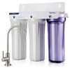 iSpring US31 Classic 3-Stage Under Sink Water Filtration System, Tankless