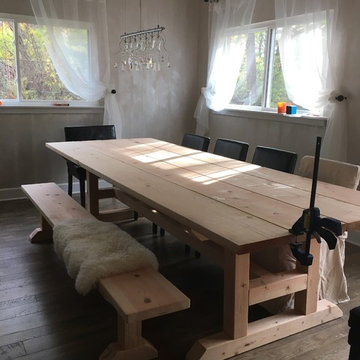 Custom build farm table