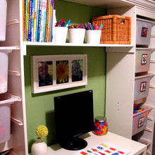 Kid's desk area