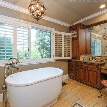 New Sliding Window in Amazing Bathroom - Renewal by Andersen Bay Area, San Franc