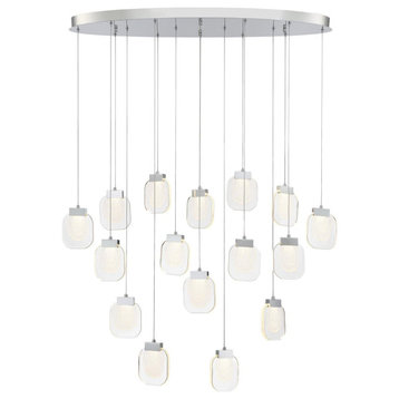 Paget Chandelier, Chrome