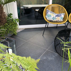 Black Basalt Porcelain Paving - Paving, Stones & Walling