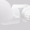 LED Security Light - Dual Head - White Finish - 4000K