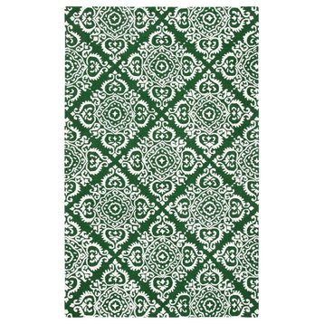 Safavieh Chatham Area Rug, CHT712, Green and Ivory, 2'3"x9'