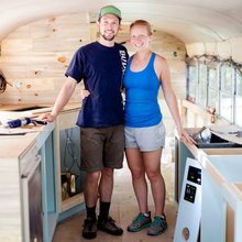 Bus renovation mobile living
