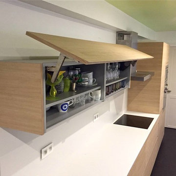 Rénovation d'une cuisine en chêne massif