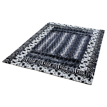 Onitiva - Happy Dream Patchwork Throw Blanket (86.6 by 63 inches)