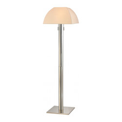 Contemporary Style 2 Light Floor Lamp by Hudson Valley Alba - Lighting