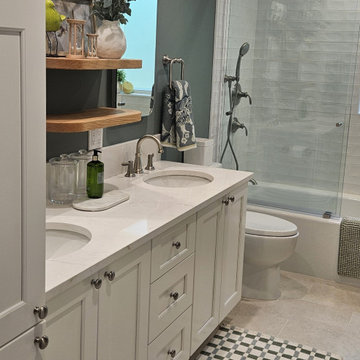 Nature -Inspired Bathroom and Laundry
