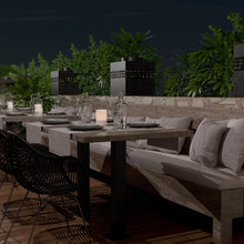 hill & garden restaurant render project