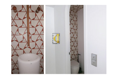 Design ideas for a cloakroom in Other.
