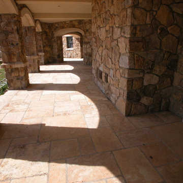 Travertine, granite & limestone applications