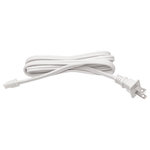 AFX Inc. - Vera, LED Undercabinet Cord & Plug, 60", White Finish - Features: