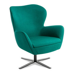 Abbey chair with black swivel base - Products