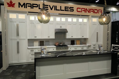 Example of a minimalist home design design in Calgary