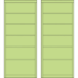 Carmine Bookcase Wall Unit System - Bookcases